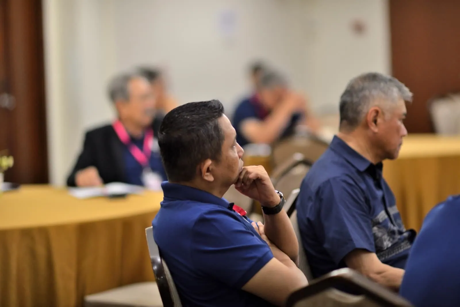 Listening during a session